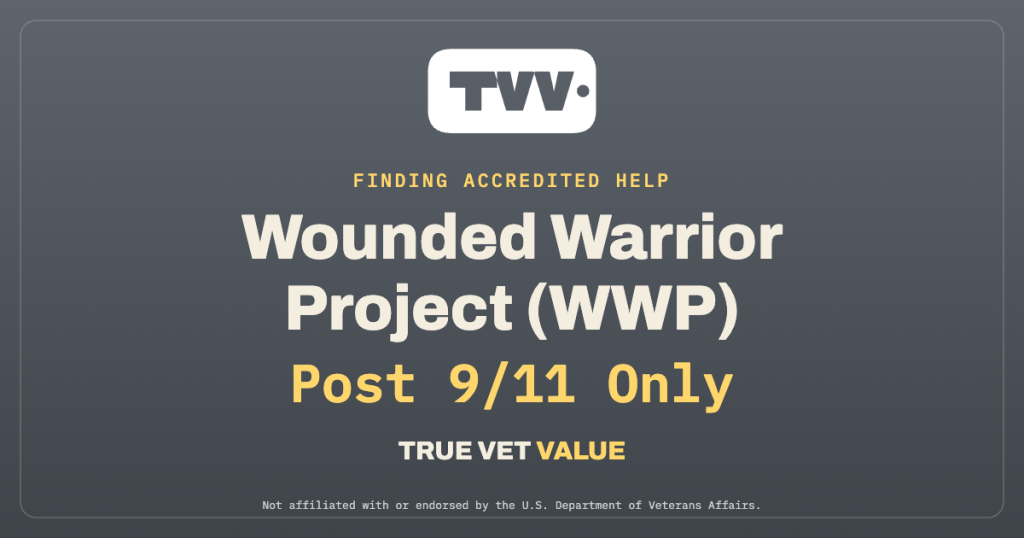 Wounded Warrior Project (WWP) — True Vet Value